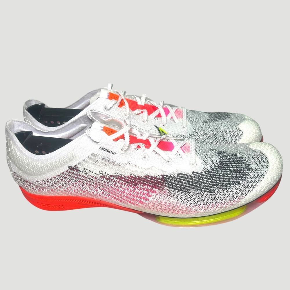 Nike Air Zoom Victory FK Mens 12 Track Shoes DJ6205-100 Rawdacious/White